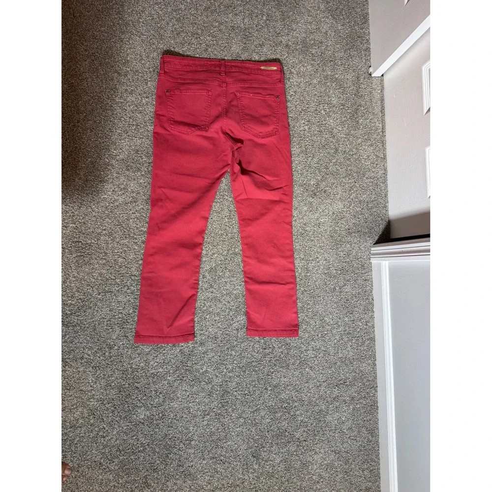 Anthropologie Pilcro and the Letterpress Preppy Slim Straight Leg Jeans Size 29